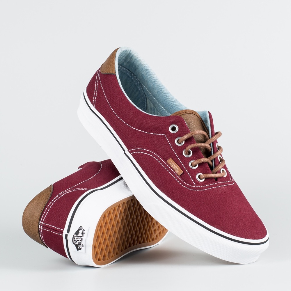 Vans Era 59 C&L Port Royale/Acid Denim Red Shoes